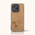 Coque Honor 400 Lite – Make a Wish en bois de tilleul clair