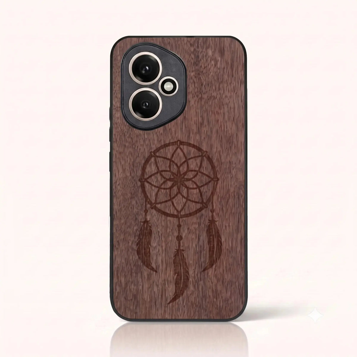 Coque Honor 400 – L'attrape rêve en bois de noyer foncé
