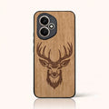Coque Honor 400 – Le Cerf en gravure sur bois (Tilleul)