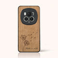 Coque Honor Magic 6 Pro – Make a Wish en bois de tilleul clair