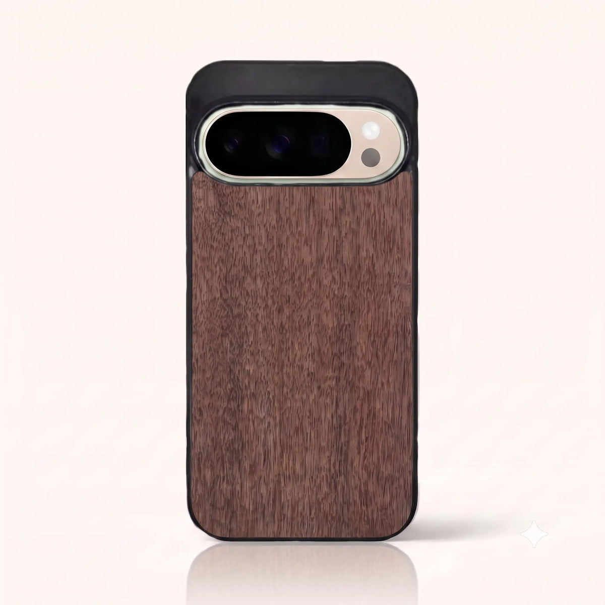 Coque Pixel 10 Pro - Le Noyer en bois massif