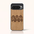 Coque Pixel 9 Pro – Singes de la Sagesse