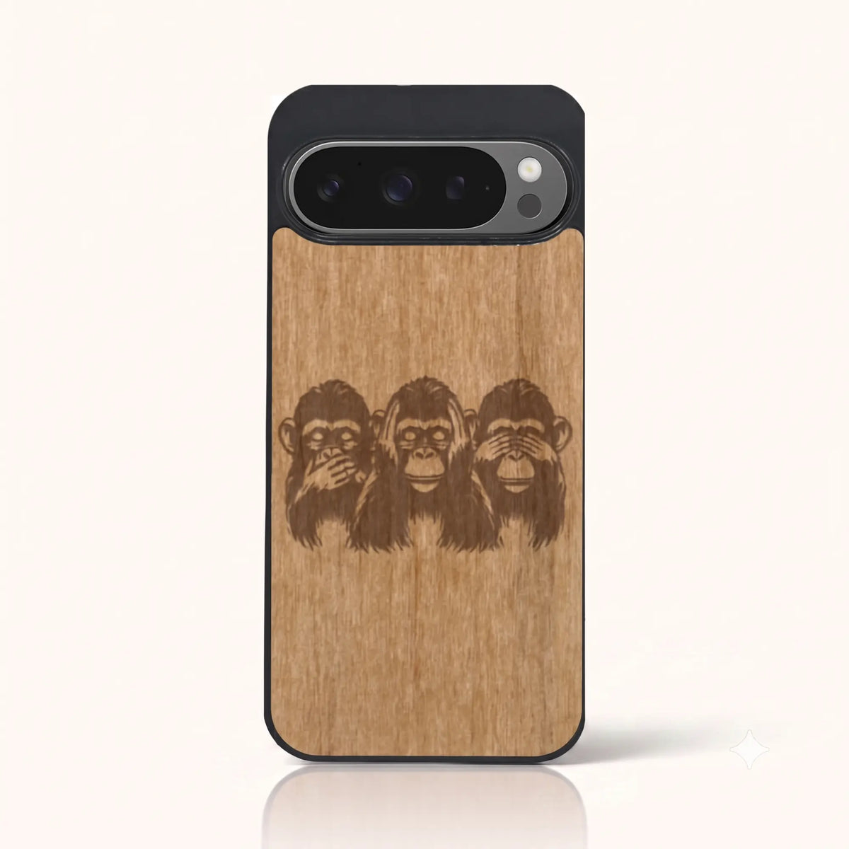 Coque Pixel 9 Pro – Singes de la Sagesse