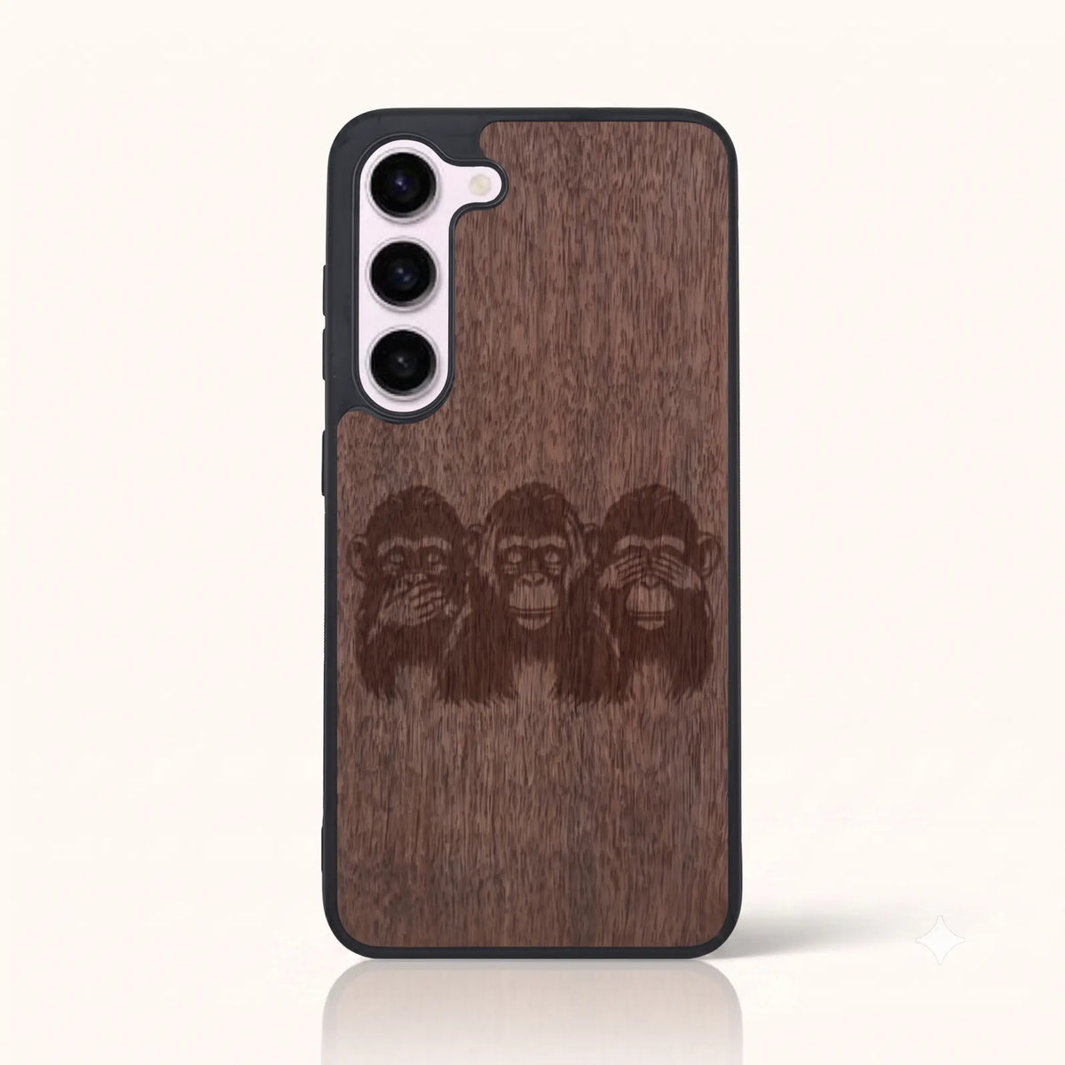 Coque Samsung S23+ – Singes de la Sagesse