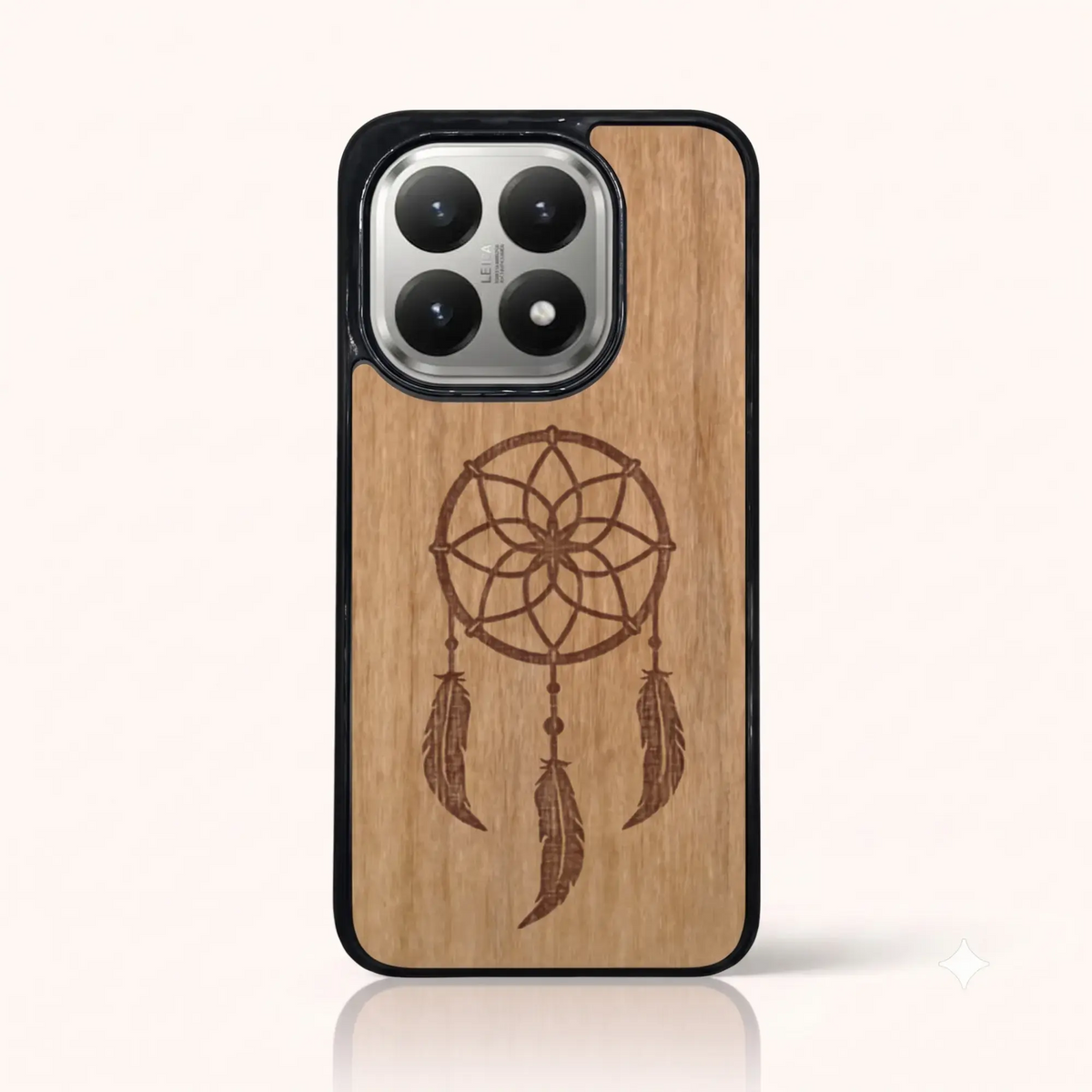 Coque Xiaomi Mi 15T – L'attrape rêve en bois de tilleul clair