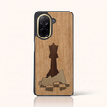 Coque Xiaomi Redmi A5 4G – Échec et Mat en marqueterie de bois
