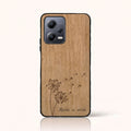 Coque Xiaomi Redmi Note 12 5G – Make a Wish en bois de tilleul clair