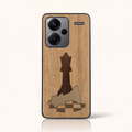 Coque Xiaomi Redmi Note 13 Pro Plus 5G – Échec et Mat en marqueterie de bois