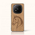Coque Xiaomi Redmi Note 15 Pro Plus – Le Cheval en bois de tilleul clair