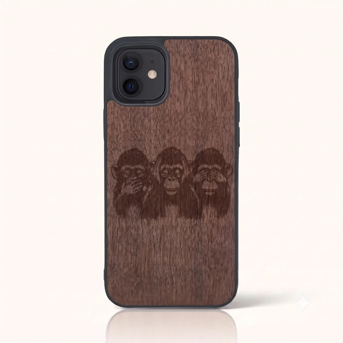 Coque iPhone 11 – Singes de la Sagesse