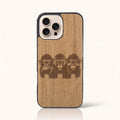 Coque iPhone 12 Pro Max – Singes de la Sagesse