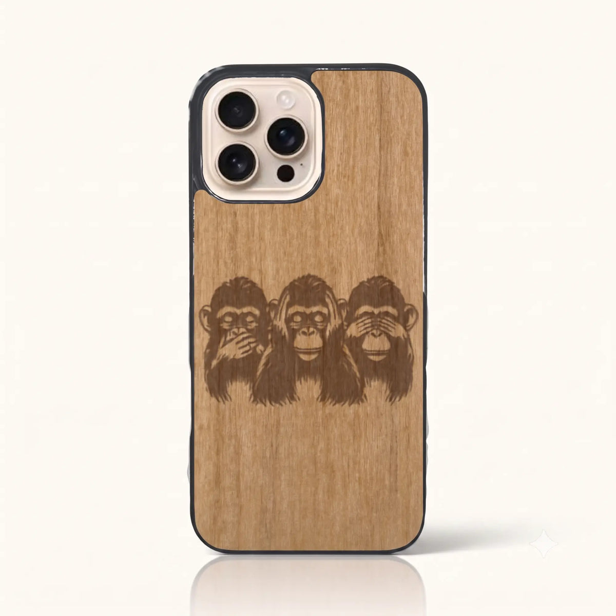 Coque iPhone 12 Pro Max – Singes de la Sagesse
