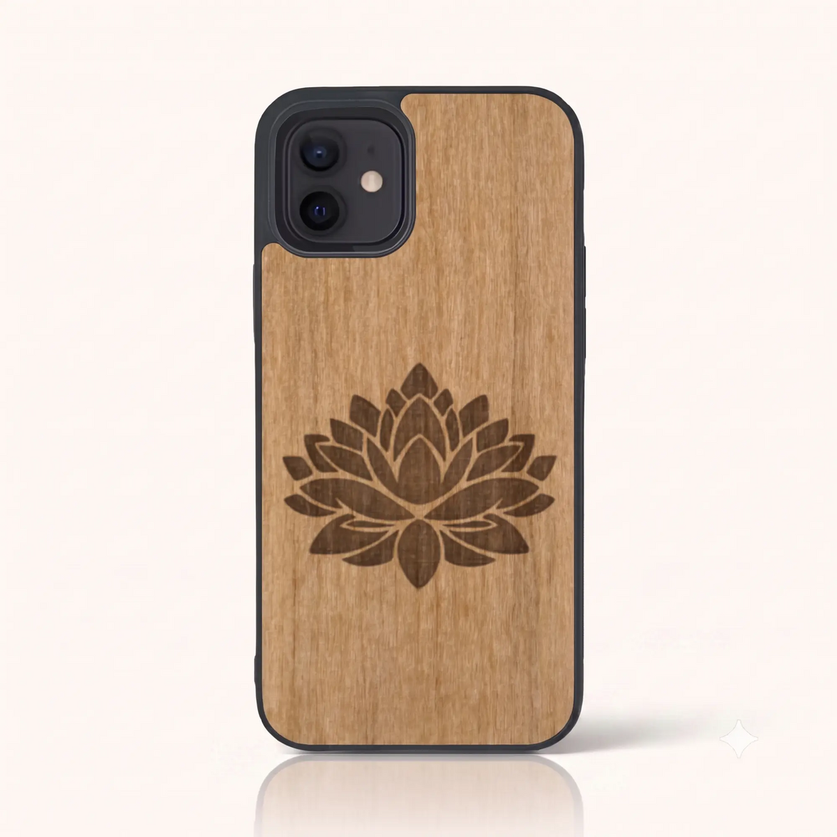 Coque iPhone 12 – Fleur de Lotus