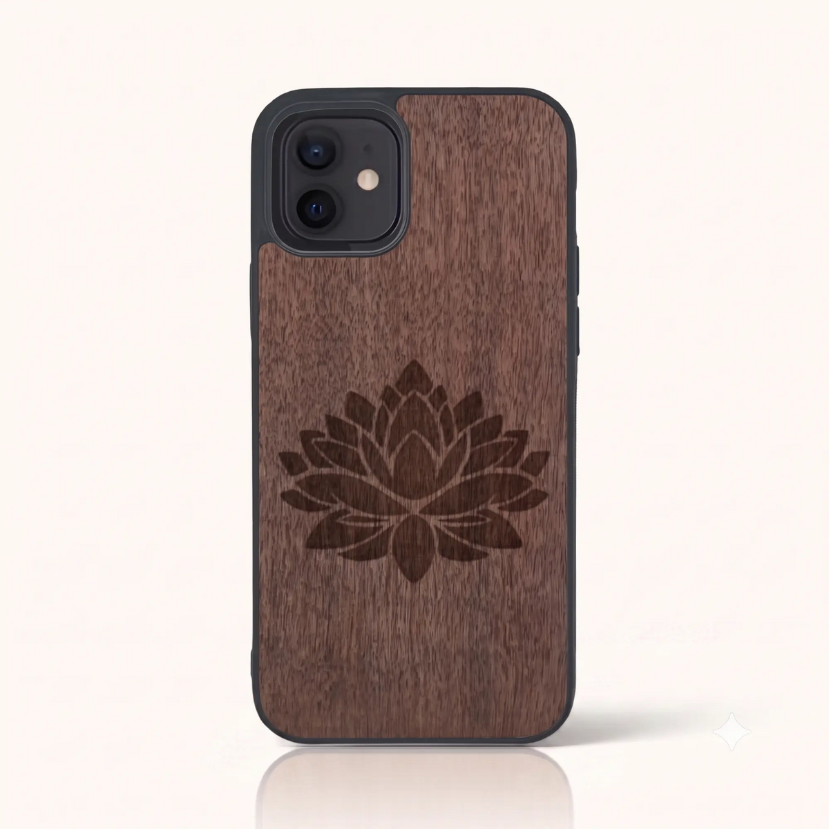 Coque iPhone 12 – Fleur de Lotus