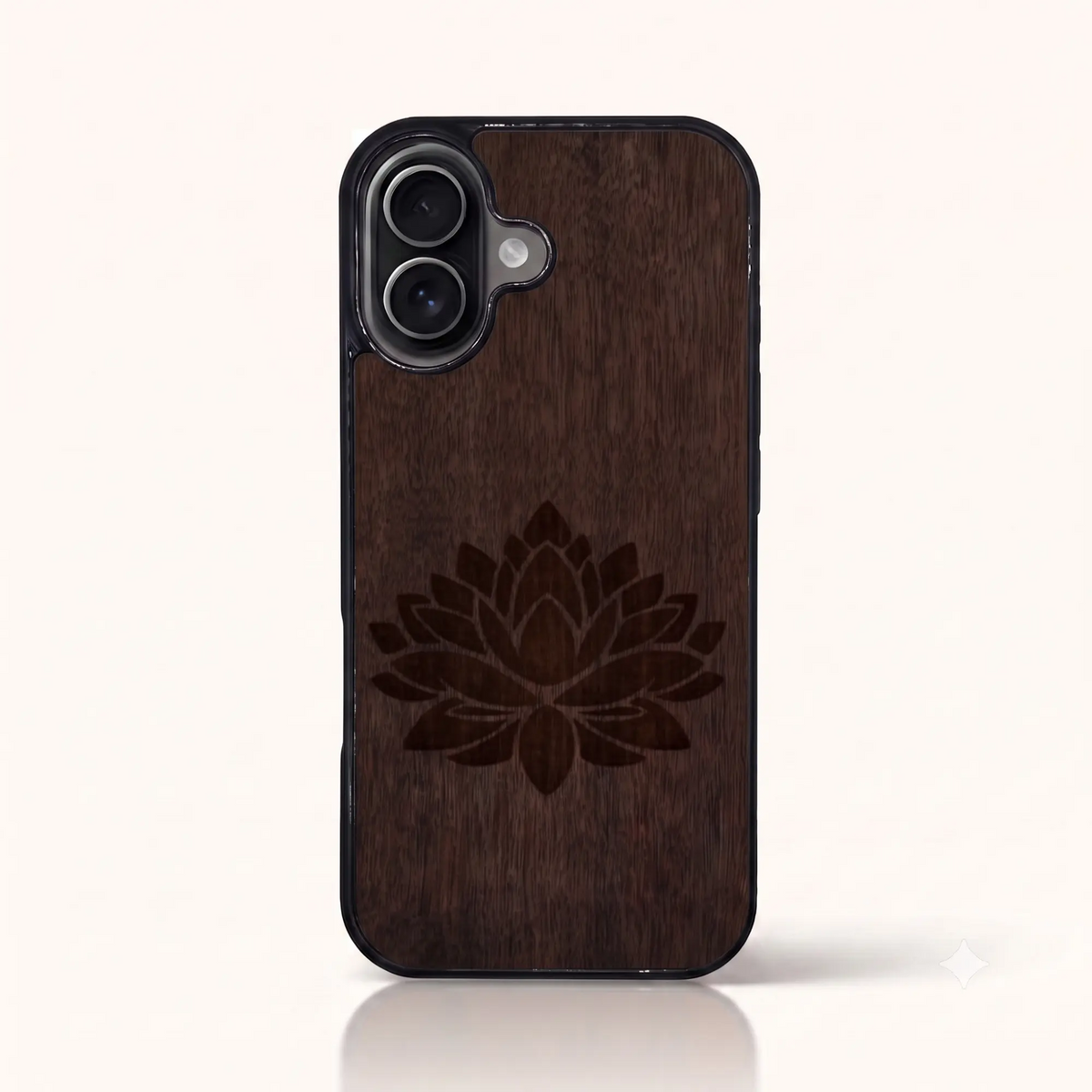 Coque iPhone 16 – Fleur de Lotus