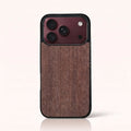 Coque iPhone 18 Pro - Le Noyer en bois massif