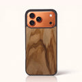 Coque iPhone 17 Pro - L'Olivier en bois massif