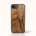 Coque iPhone 16e - L'Olivier en bois massif