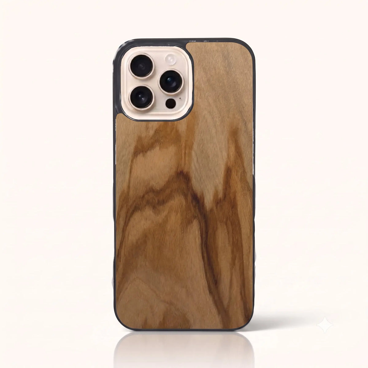 Coque iPhone 12 Pro - L'Olivier en bois massif