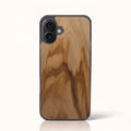 Coque iPhone 16 Plus - L'Olivier en bois massif
