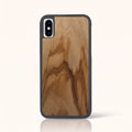 Coque iPhone X - L'Olivier en bois massif