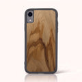 Coque iPhone XR - L'Olivier en bois massif