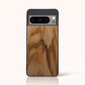 Coque Pixel 8 Pro - L'Olivier en bois massif