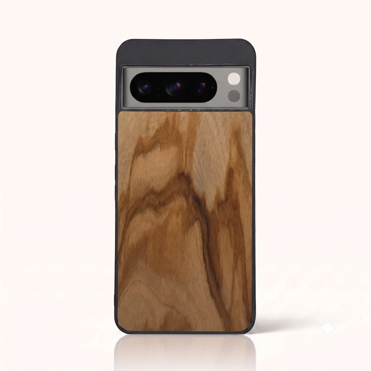 Coque Pixel 8 Pro - L'Olivier en bois massif