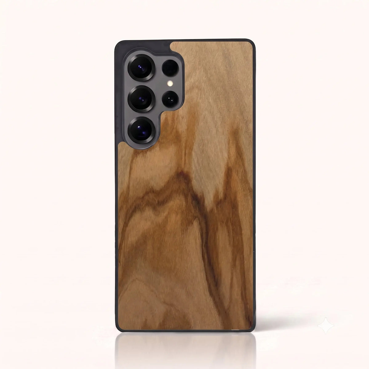 Coque Samsung S22 Ultra - L'Olivier en bois massif