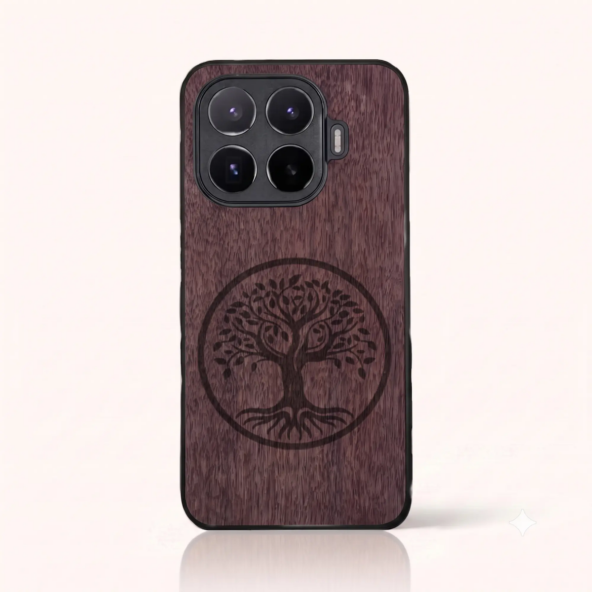 Coque Xiaomi Mi 17T Pro – L'arbre de vie en bois de noyer foncé