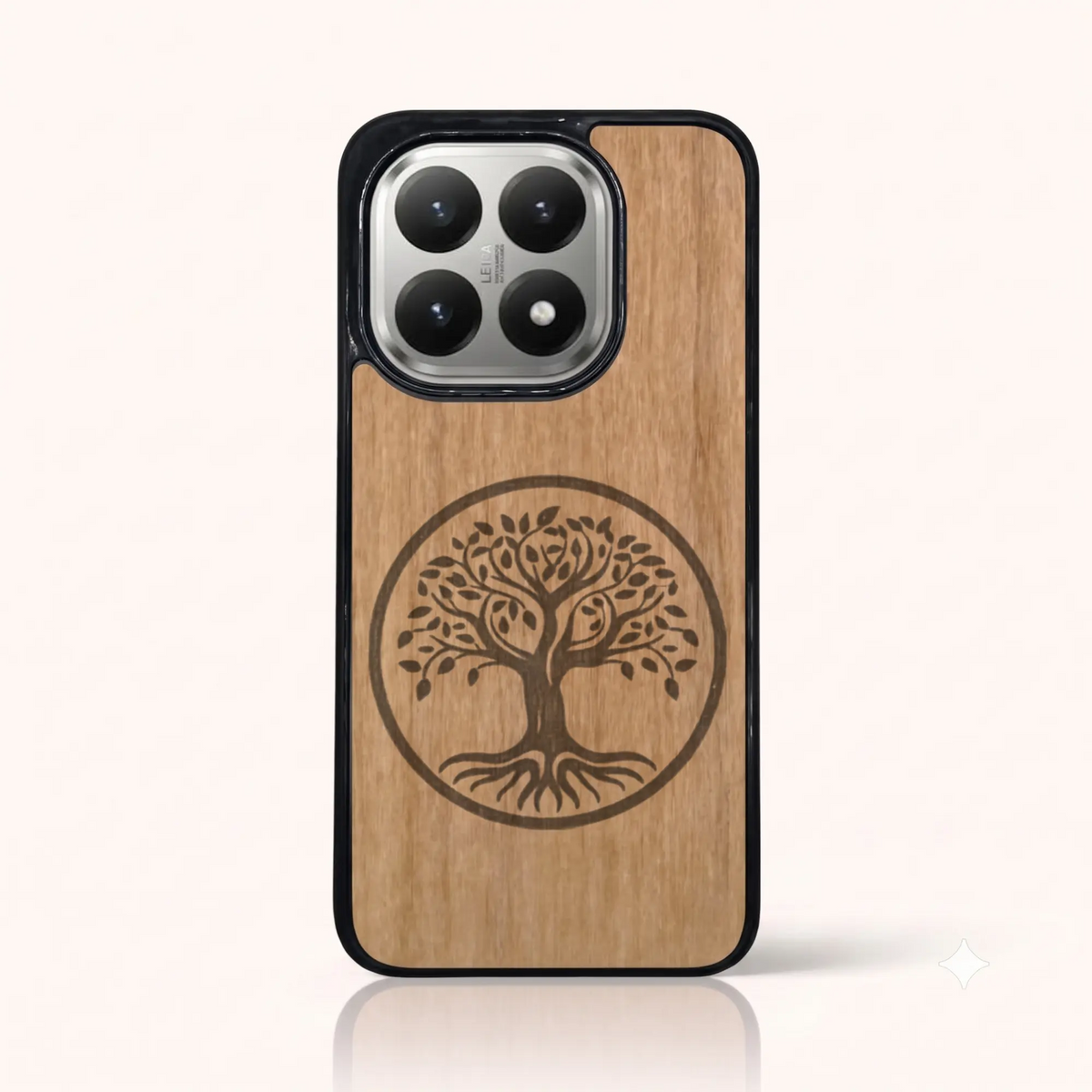 Coque Xiaomi Mi 15T – L'arbre de vie en bois de tilleul clair