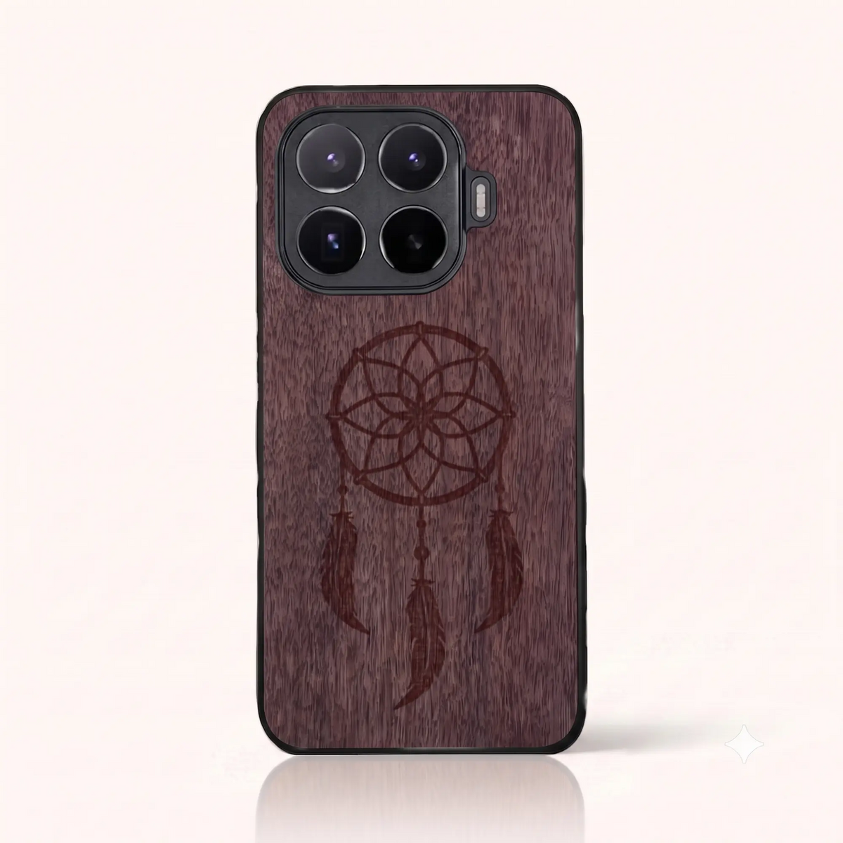 Coque Xiaomi Mi 17T Pro – L'attrape rêve en bois de noyer foncé