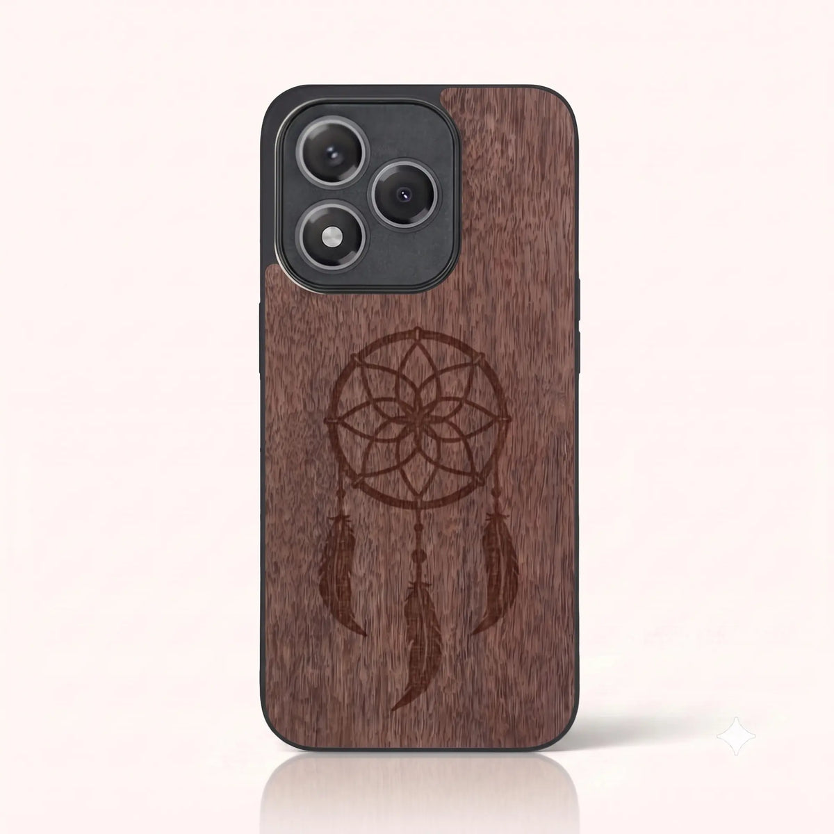 Coque Honor 400 Lite – L'attrape rêve en bois de noyer foncé