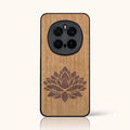 Coque Honor Magic 7 Pro – La Fleur de Lotus en marqueterie de bois