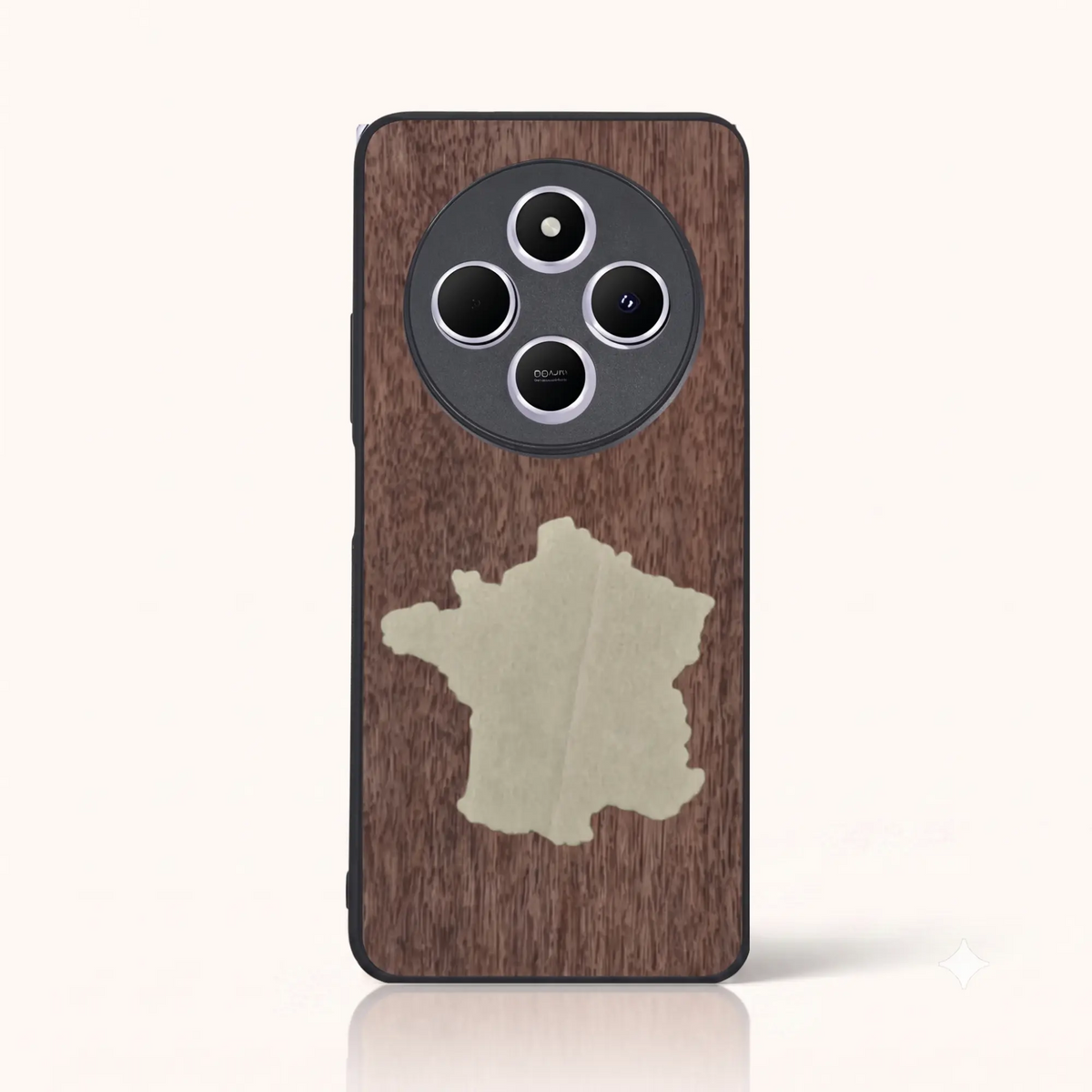 Coque en bois La France - r14c