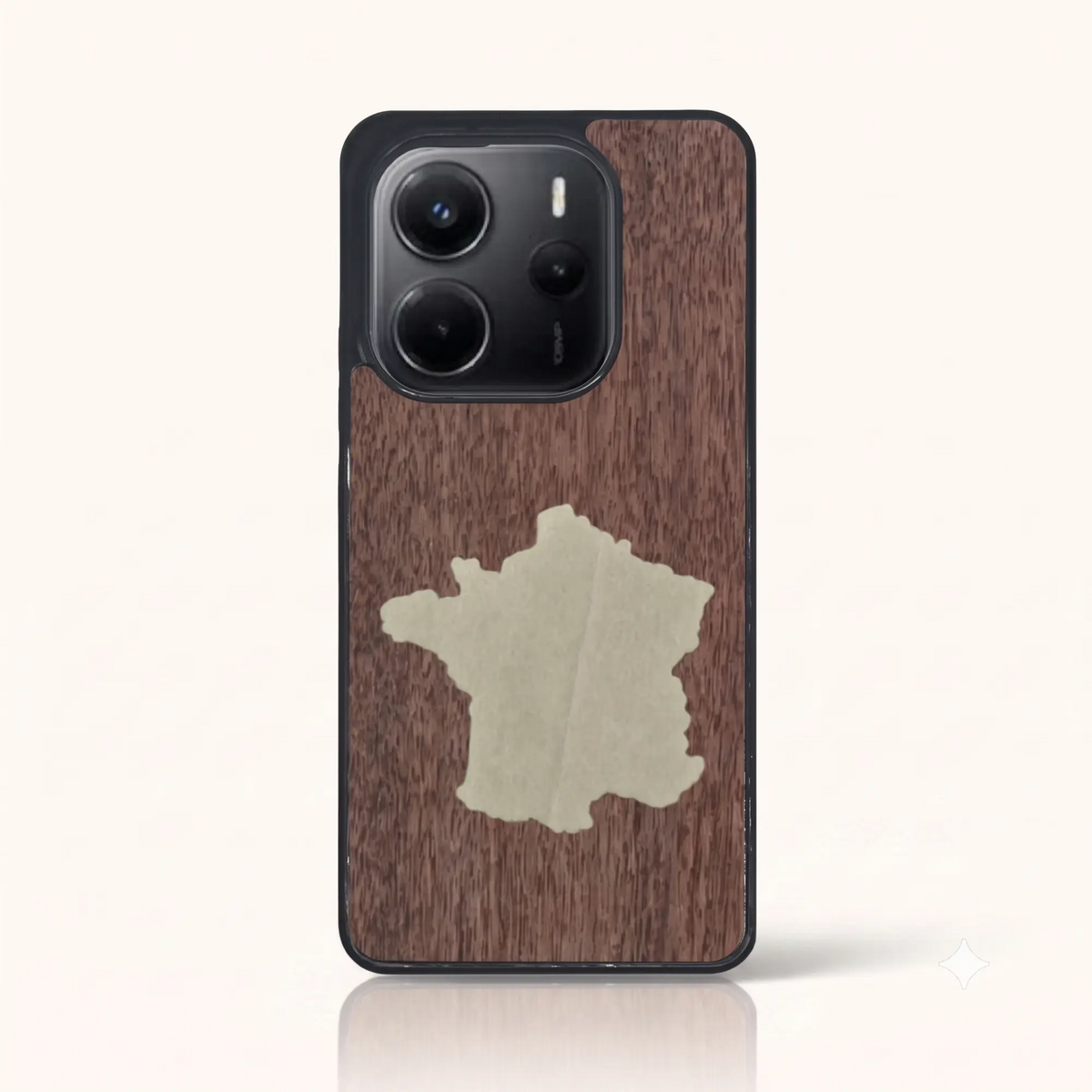 Coque en bois La France - rnote14