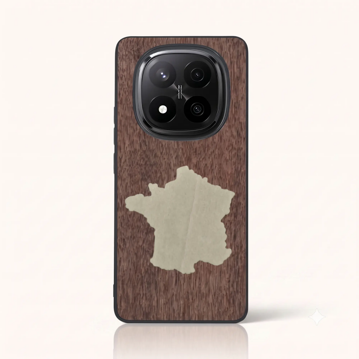 Coque en bois La France - rnote15