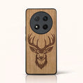 Coque Honor Magic 7 Lite – Le Cerf en gravure sur bois (Tilleul)
