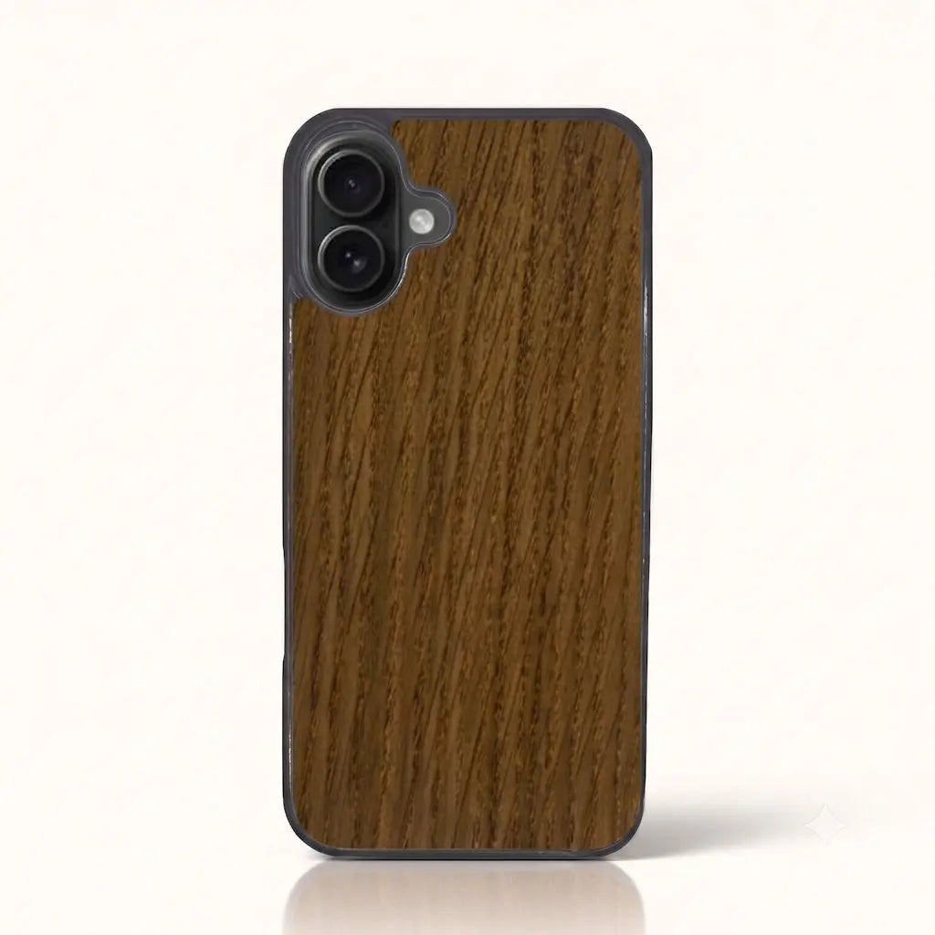 Coque de téléphone en bois de chêne – iPhone 16 Plus