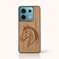 Coque Xiaomi Redmi Note 13 Pro 5G – Le Cheval en bois de tilleul clair