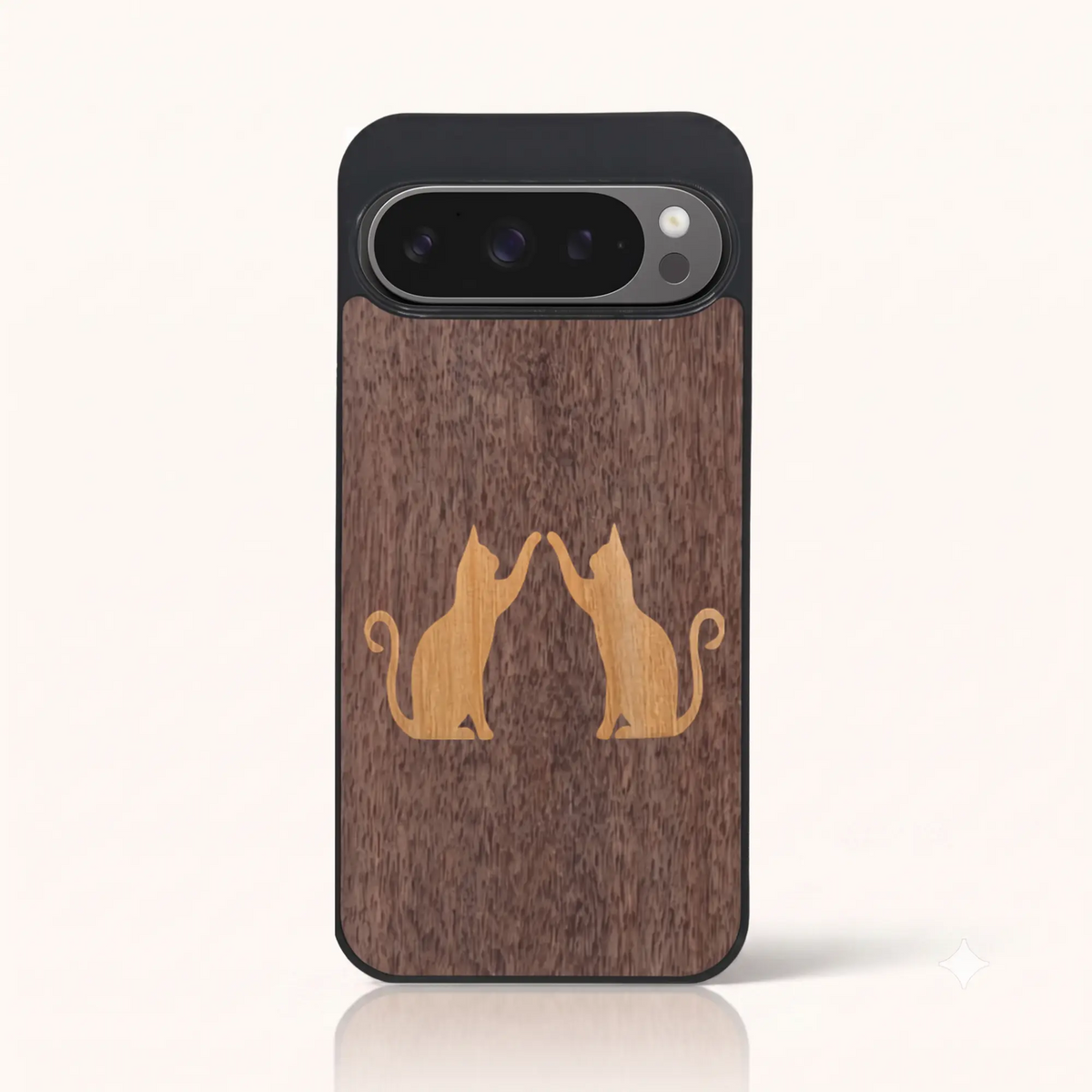 Coque Pixel 9 Pro – Le Duo Félin