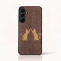 Coque Samsung A05S – Le Duo Félin