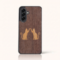 Coque Samsung A17 5G – Le Duo Félin