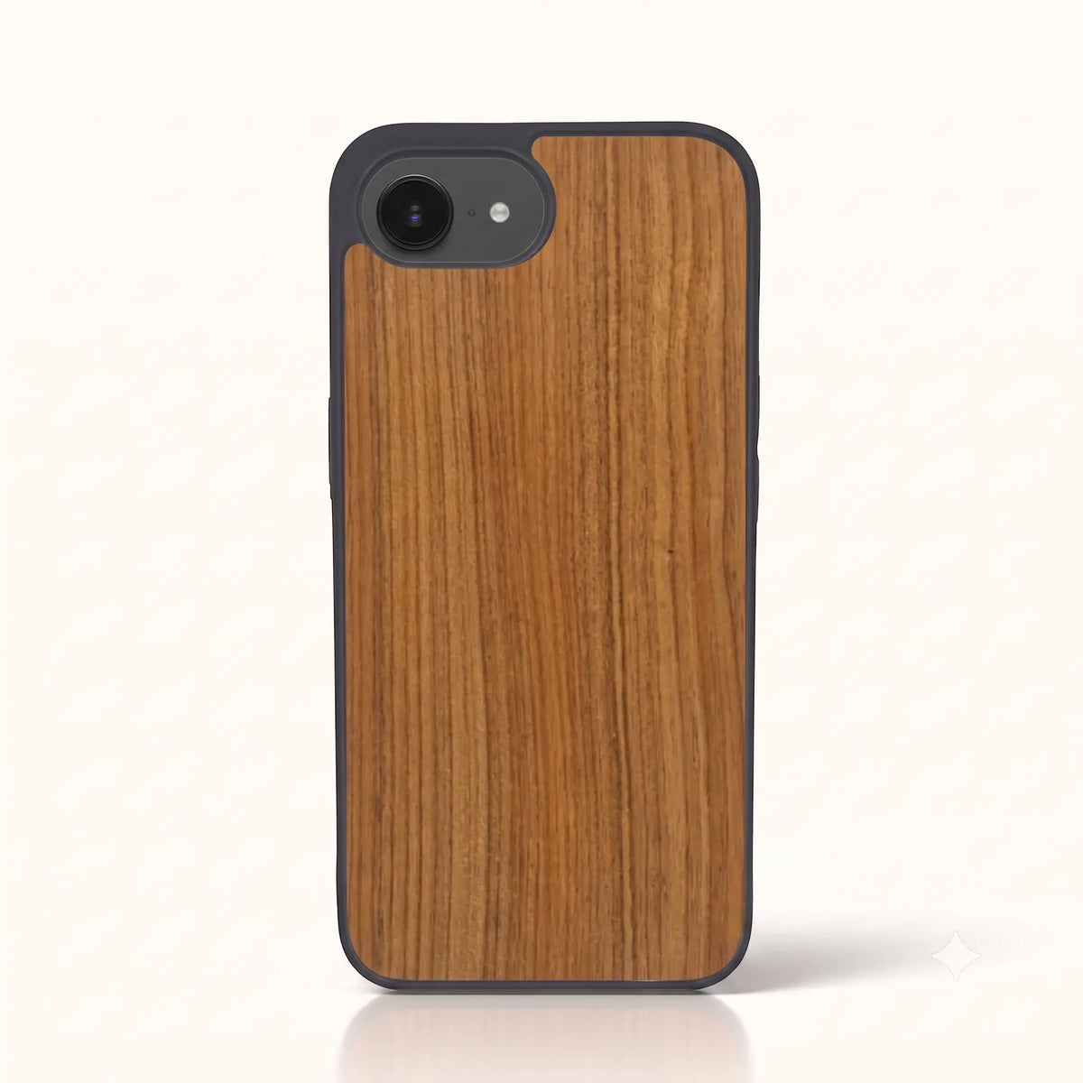 Coque iPhone SE - Le Merisier en bois massif