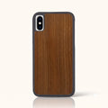 Coque iPhone X - Le Merisier en bois massif
