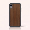 Coque iPhone XR - Le Merisier en bois massif