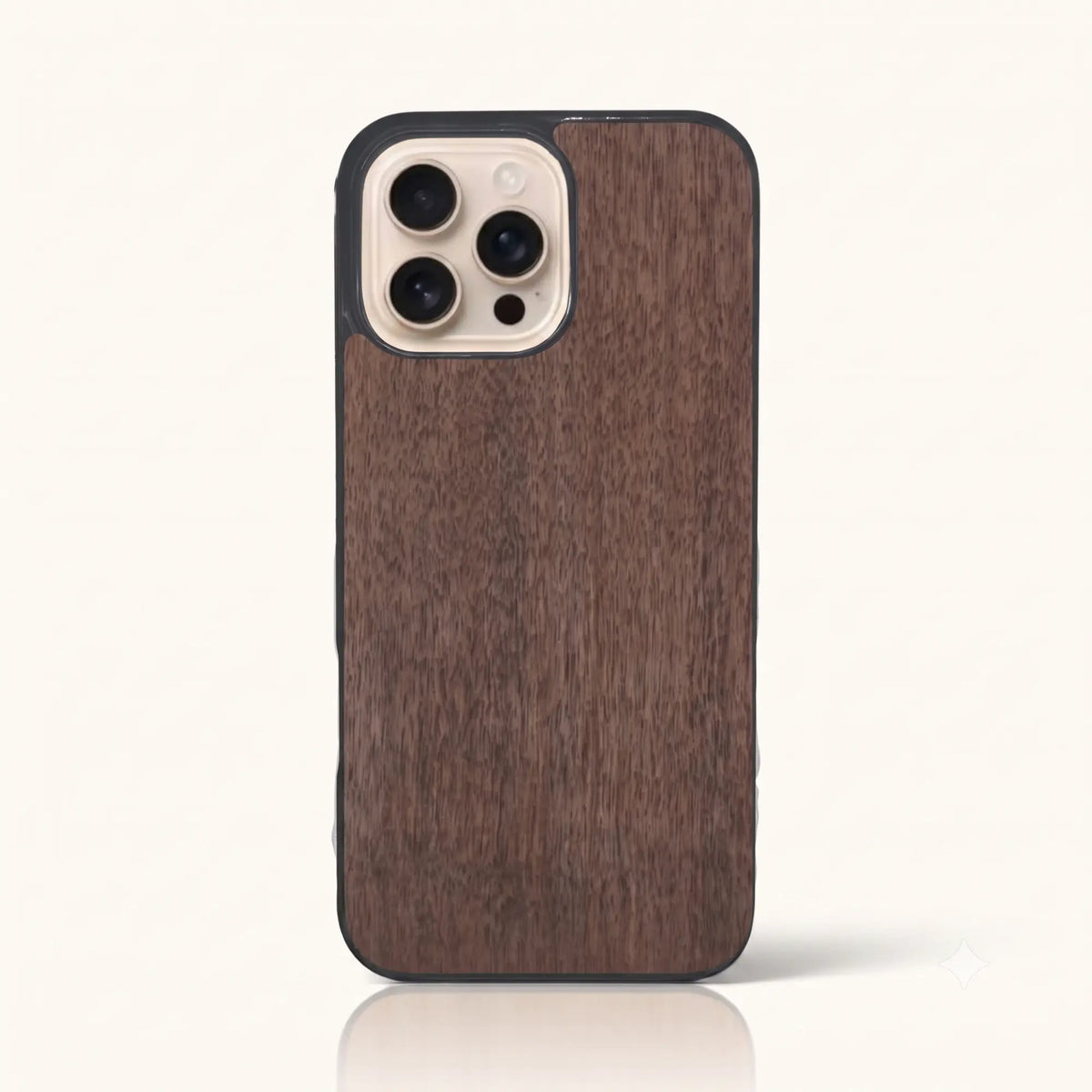 Coque iPhone 12 Pro - Le Noyer en bois massif