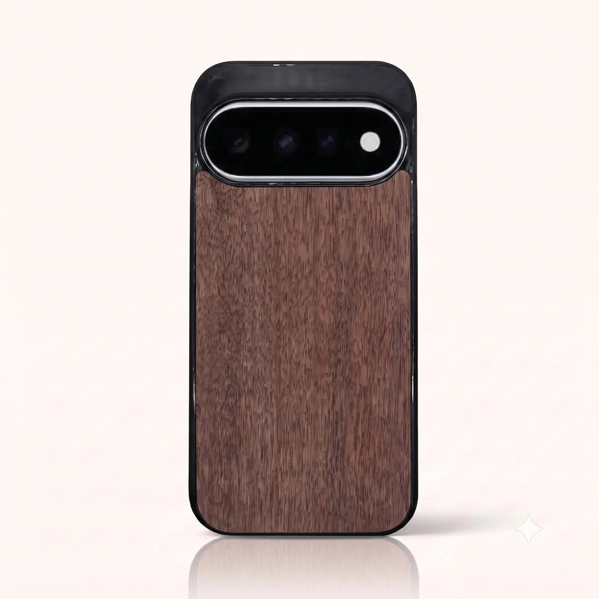 Coque Pixel 11 Pro - Le Noyer en bois massif