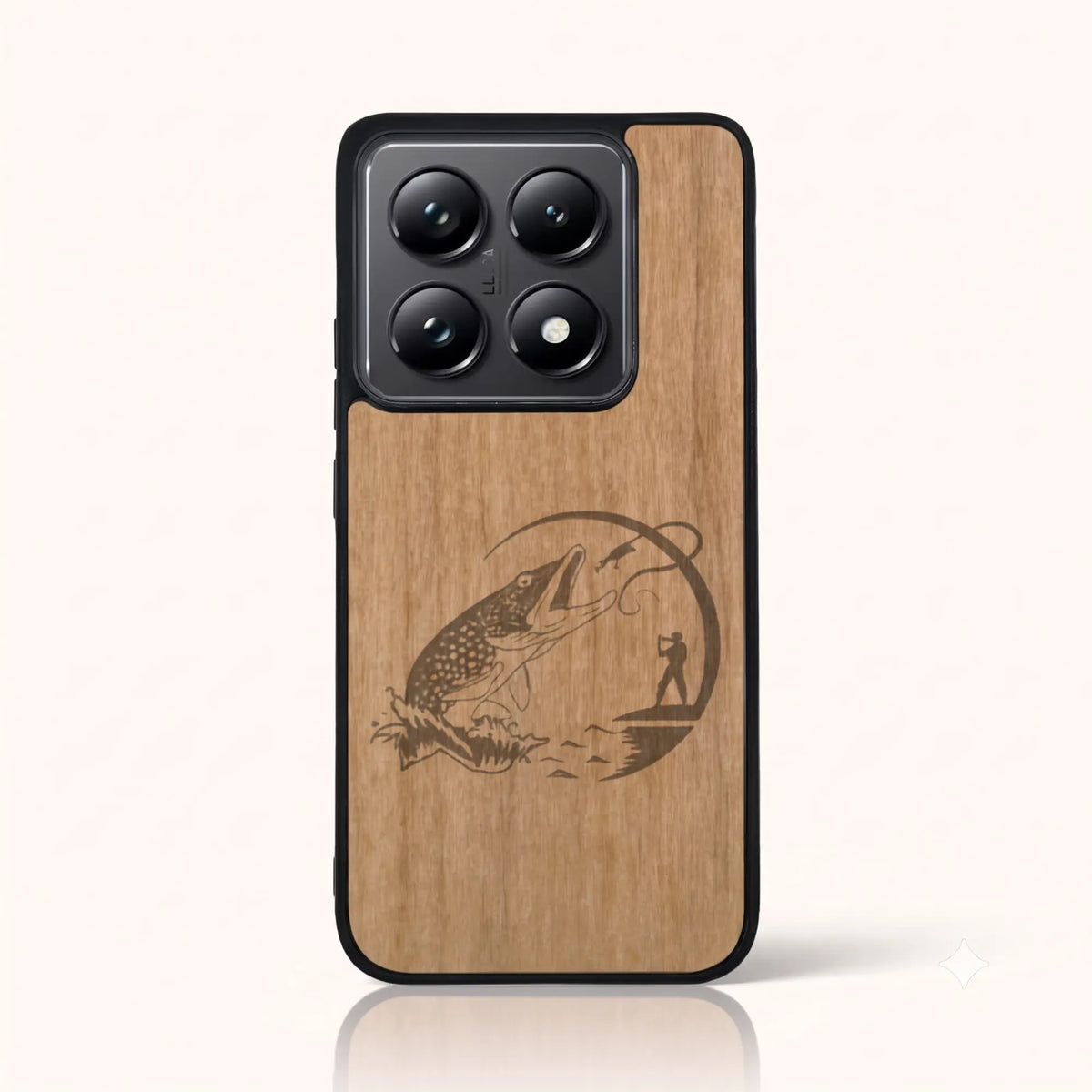 Coque Xiaomi Mi 14T et 14T Pro – Le Pêcheur en bois de tilleul clair
