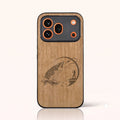 Coque Honor 600 Pro – Le Pêcheur en bois de tilleul clair